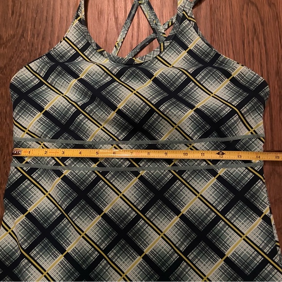 Title Nine Plaid Strappy Dress
Size Xsmall
blue plaid and yellow accent - Picture 9 of 10
